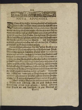 511-514 Nova Appendix: Prognosticon Astrologicum