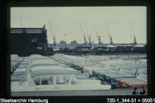 Wettbewerb "Das neue Gesicht Hamburgs": PKW-Verladung im Hafen