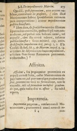 279-301, Impotentia.