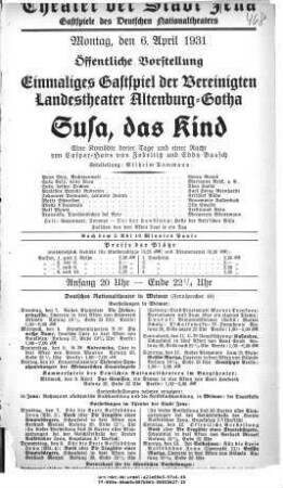 Susa, das Kind