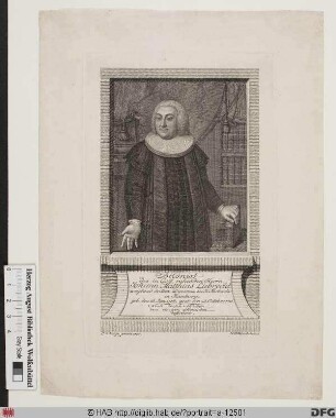 Bildnis Johann Matthias Liebrecht