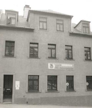 Marienberg, Annaberger Straße 23. Wohn- und Geschäftshaus. Straßenansicht