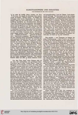 32: Kunsthandwerk und Industrie, [1]