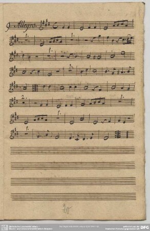 9. Allegro, E-Dur