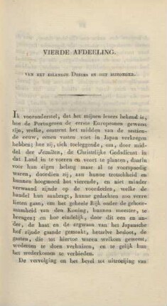 Vierde afdeeling. Van het eilandje Desima in het bijzonder