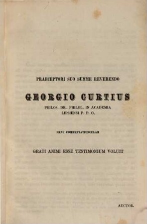 De radicum quarundam Indogermanicarum variatione quae dicitur