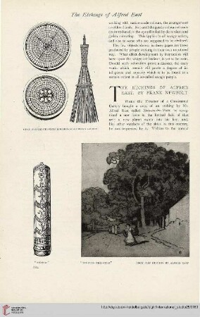 25.1905 =Nr. 98: The etchings of Alfred East