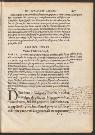 Psalmus LXXXI. - Psalmus XC.
