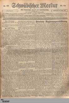 Schwäbischer Merkur : mit Schwäbischer Kronik und Handelszeitung : Süddeutsche Zeitung