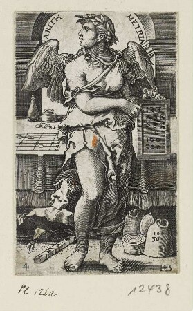 Arithmetria, Blatt 4 der Folge "Sieben freie Künste"