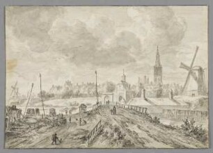 Sint Anthoniespoort (Sankt-Antonius-Tor) in Amsterdam