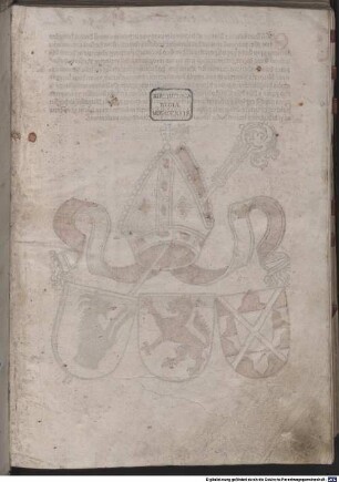 Breviarium Pataviense : im Auftrag von Christoph von Schachner, Bischof von Passau. [I, 1-5 und II, 1-5]., [1,1/5]