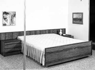 Flachstrecke mit integriertem Doppelbett