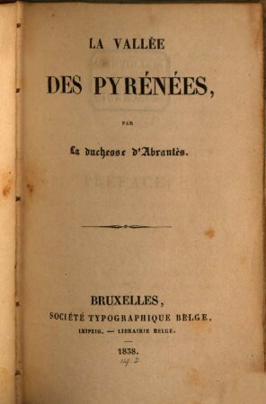 La vallée des Pyrénées