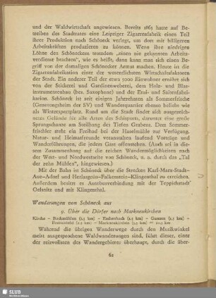 Wanderungen von Schöneck aus