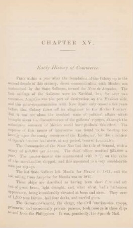 Chapter XV. Early history of commerce
