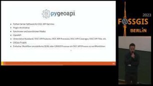 Geodatenanalyse in der Cloud mit OGC API Processes und pygeoapi