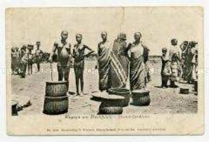 Afrikanische Frauen auf dem Markt, Deutsch-Ostafrika