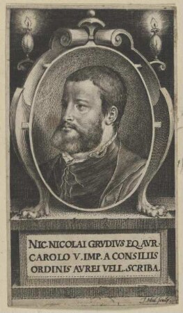 Bildnis des Nic. Nicolai Grvdivs