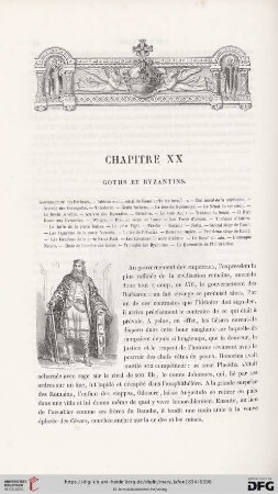 Chapitre XX: Goths et Byzantins