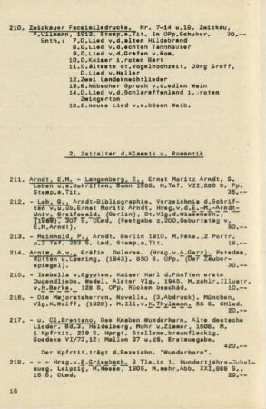 2. Zeitalter d. Klassik u. Romantik