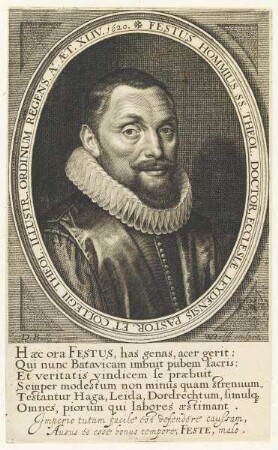 Bildnis des Festus Hommius