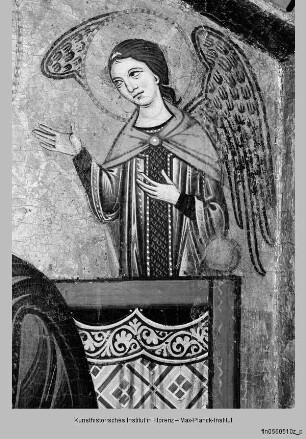 Thronende Madonna mit Kind