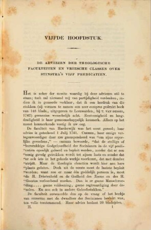 Johannes Stinstra en zijn tijd : Eene bijdrage tot de geschiedenis der kerk en school in de 18de eeuwe, door Christiaan Sepp, II