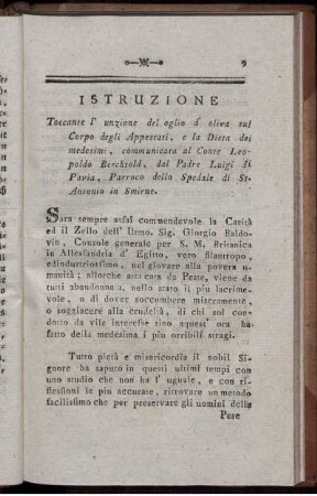 Istruzione.