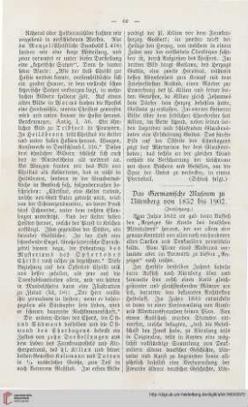 21: Das Germanische Museum zu Nürnberg von 1852 bis 1902, [2]