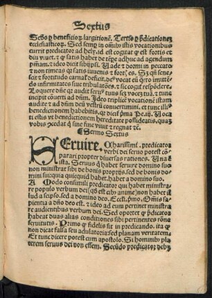 Sermo Sextus