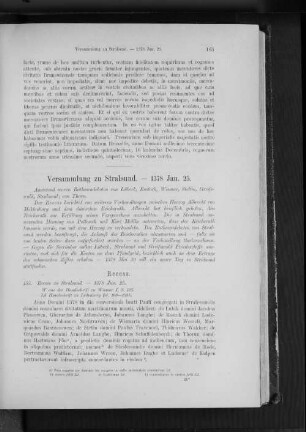 Versammlung zu Stralsund. - 1378 Jan. 25.