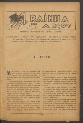 A rainha do Argot : Romance histórico