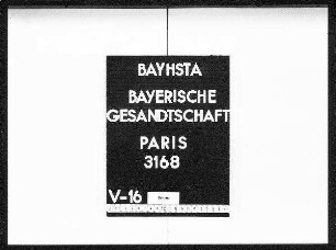 Blaesius, Johann, Posamentier in Paris