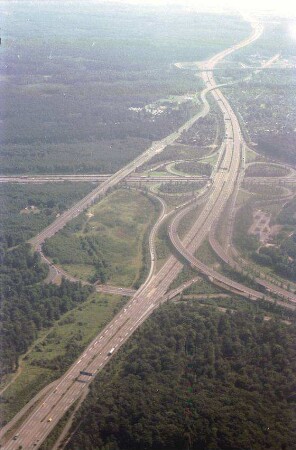 Offenbach: Autobahnkreuz