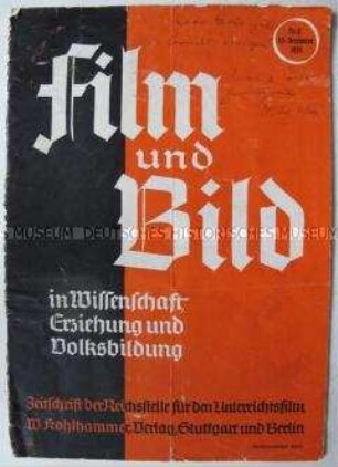 Fachzeitschrift für Unterrichtsfilme "Film und Bild"