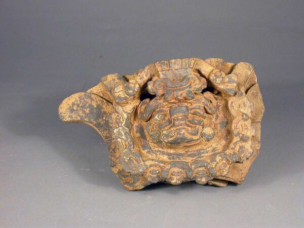 Fragment of a clay vessel