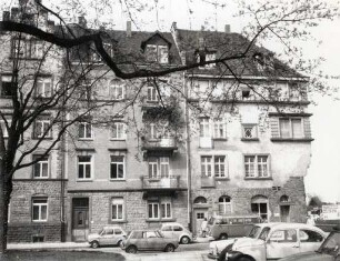 Privatgebäude, Straßen und Plätze in Karlsruhe. Geibelstraße 2, 2a, 4