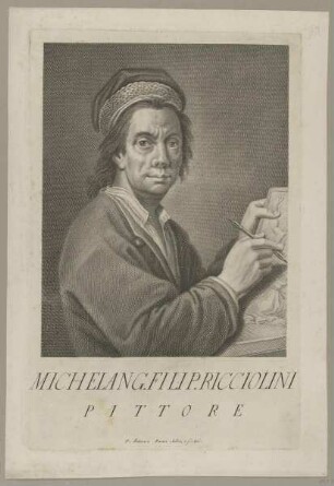 Bildnis des Michelang. Filip. Ricciolini