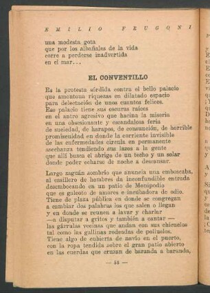 El conventillo