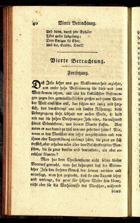 Vierte Betrachtung. Fortsetzung.