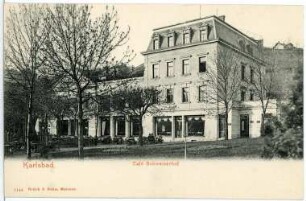 Karlsbad. Café Schweizerhof