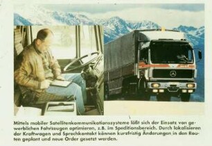 Übersicht: Positionsbestimmung, Logistik, Flottenmanagement