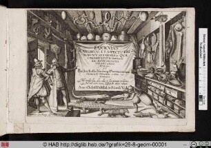 Basilius Besler Noriberg: Pharmaceuticae, chymicae & Botanicae cultor et admirator.
