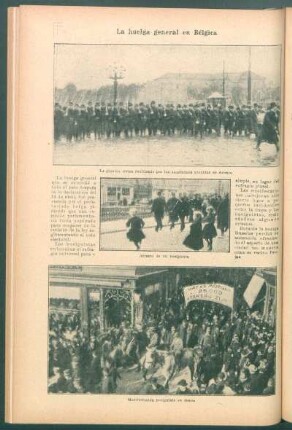 La huelga general en Bélgica