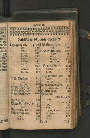 Biblisches Spruch-Register.