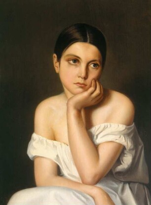 Junges Mädchen (Melancholie)