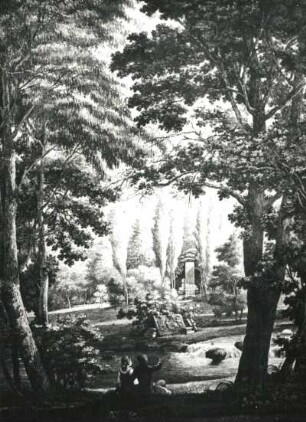 Weimar Sphinxgrotte im Park zu Weimar
