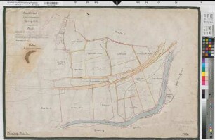 Uentrop (Arnsberg), Zusammenlegung Uentrop, Bl. 1 Brouillonkarte II Flur 3