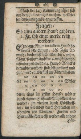 Fragen/ So zum andern Hause gehören
